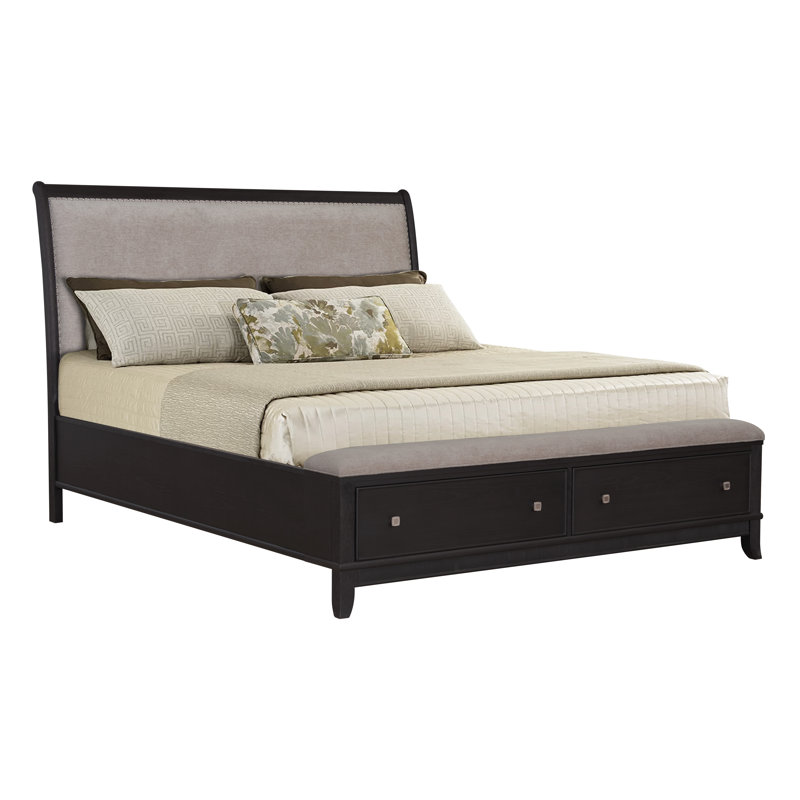 Bolles King Storage Platform Bed