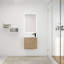 Meuble-lavabo compact compact de 22 po avec porte à fermeture douce et lavabo en céramique durable, parfait pour les petits espaces-1155466316