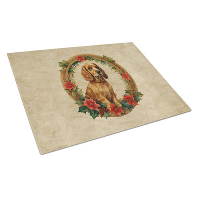 Planche à découper en verre Cocker Spaniel