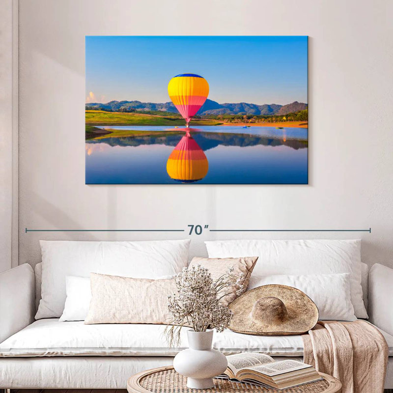 Hot Air Balloon Reflection