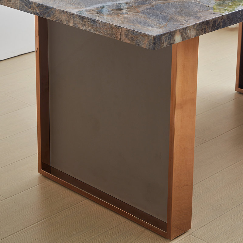 1 Piece Rectangular Dining Table without Chair