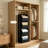 Hanging Closet Organizer 4 Tier, Space-Saving Closet System with Fabric Shelves, Collapsible Storage Bins for Bedroom, Dorm, RV, and Walk-In Closet, Black