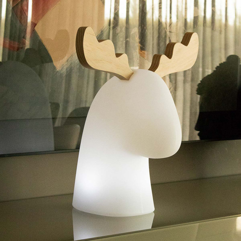 16 po de lumière d'extérieur rechargeable à DEL à énergie solaire intégrée 16 po Rudy