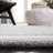 Benny-Lee Hand Tufted Viscose/Wool Ikat Rug in Gray/Ivory-50806762