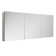  Fresca Recessed/Surface Mount Rectangular Frameless Medicine Cabinet