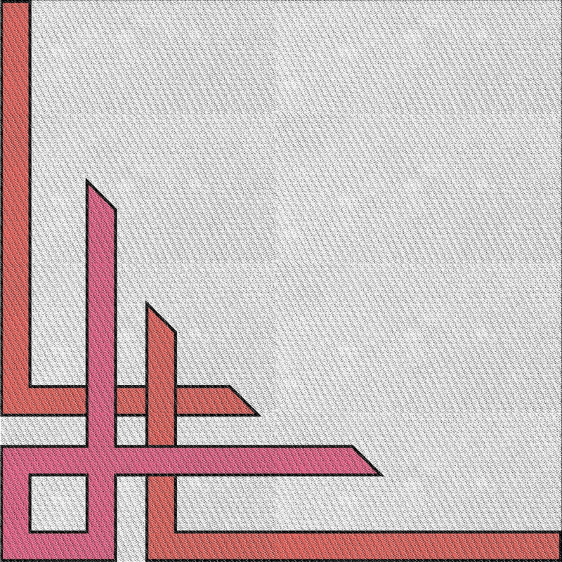 Tapis gris, Carré 7 pi