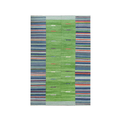 Lizz One-of-a-Kind 6'2" X 9'2" Wool Area Rug in