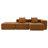 Shaped Modular Sectional Sofa, Minimalist Corduroy Floor Couch Set, Convertible Foam-Filled Cloud Compressed Couch For Living Room, 3 PC Free Combination, No Assembly Required-1952724503