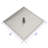 16 Inch Rain Shower Head High Flow Stainless Steel Square Rainfall Shower Head High Pressure Design-103120343