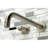 Kaiser Double Handle Wall Mounted Roman Tub Faucet-54822251