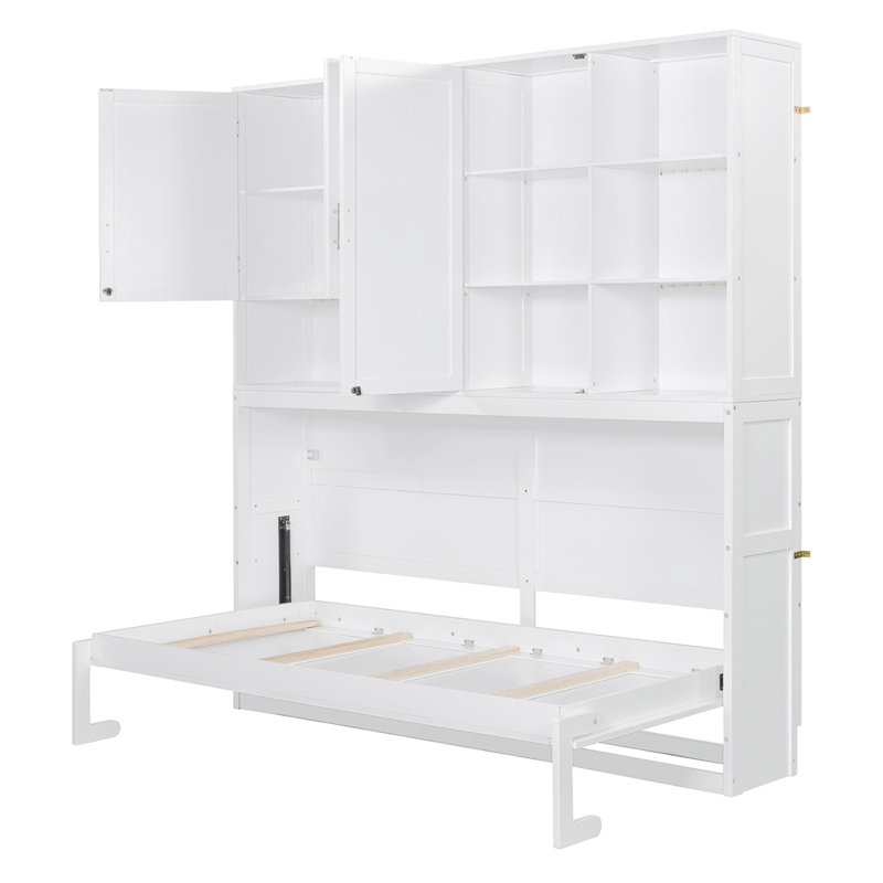 Lit escamotable Modern, Blanc