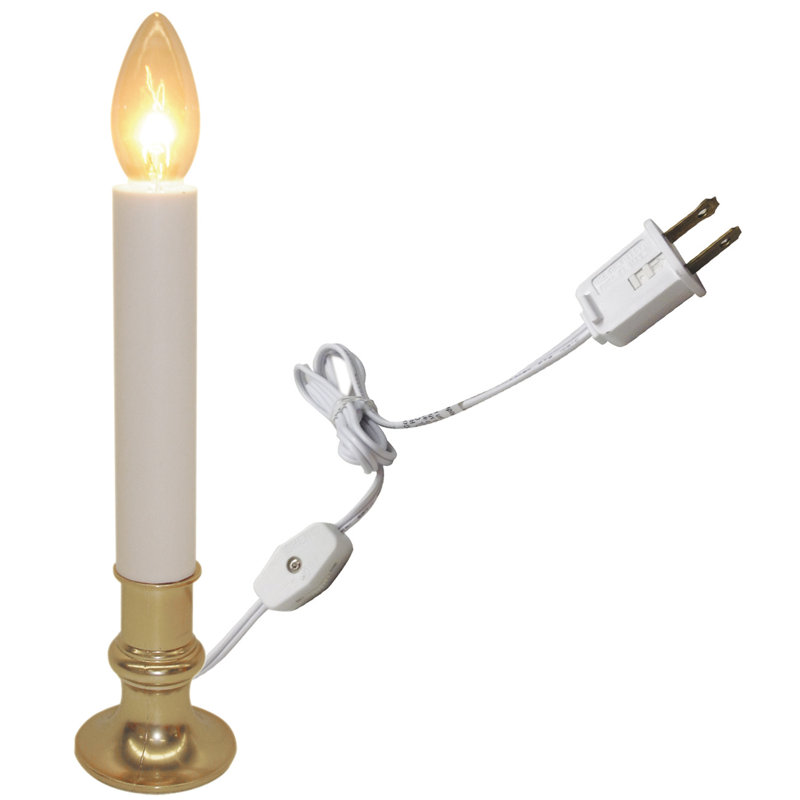 Bougie incandescente 1 carat 9 pouces, Interrupteur
