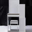 Petit meuble-table de chevet à gauche, avec tabouret rembourré et grand miroir coulissant, rangement multicouche, commode blanche tendance pour les pièces compactes, tabouret de table de grande taille, très grand-507123405