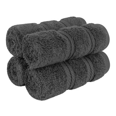 Darcelle 100% Cotton 4-Piece Turkish Washcloth Set