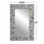 Multi Coloured Paper Handmade Recycled Magazine Frame Room Wall Mirror,