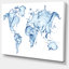« world map water splash », impression-35124472-35124473