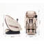 Fauteuil de massage électrique multifonctionnel pour tout le corps, beige et kaki pâle