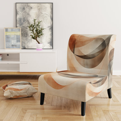 Fauteuil de chambre Abstract Shapes