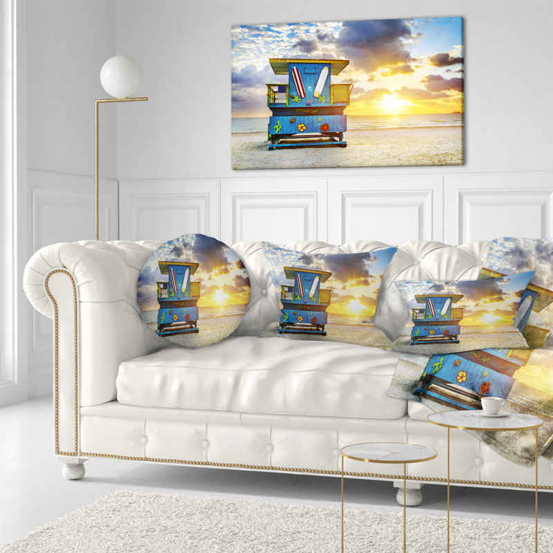 Coussin Miami South Beach Sunrise - Sea & Shore