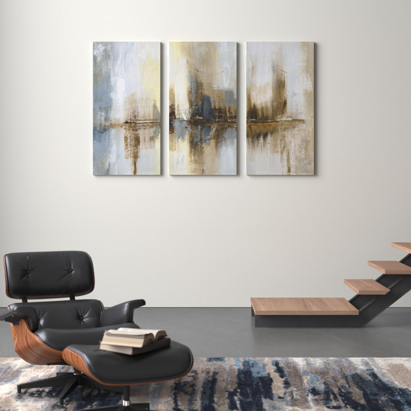 «Harbor Lights» - Reproduction d'image multi-pièces sur toile, H 32 po x l 48 po x P 1,5 po