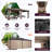 20 Ft. W X 14 Ft. D Aluminum Patio Gazebo With Double Roof