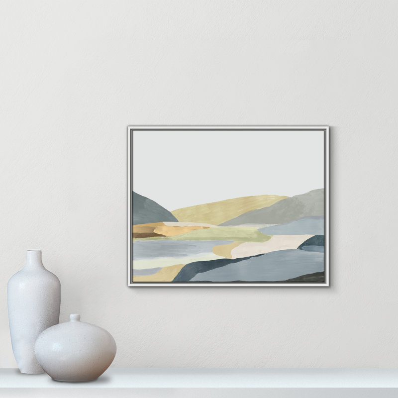 Blair Warm Hills II - reproduction d'art sur toile, Toile blanche, H 23,5 po x l 29,5 po x P 2 po