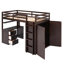 Loft Bed with Drawers,Desk,and Wardrobe-1224516164-1224516167