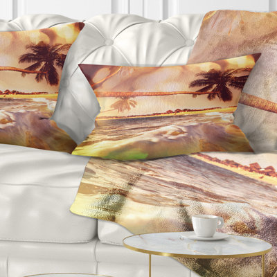 Coussin de plage tropical Tropical Beach