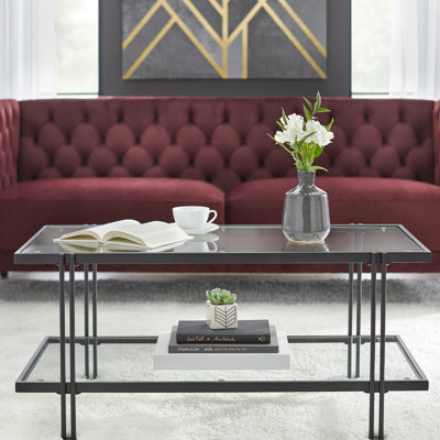 Areeb Glass Top Coffee Table