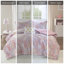 Ensemble d'édredon en peluche avec coussin décoratif Elegant