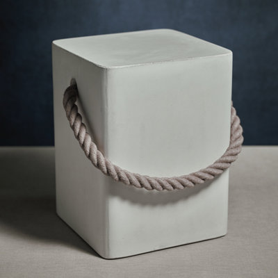 Tiziano Concrete Accent Stool
