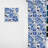 Cobalt Fretwork Victorian Pattern I - Bohemian Curtain - Velvet Room Darkening - 1 panel-107578499