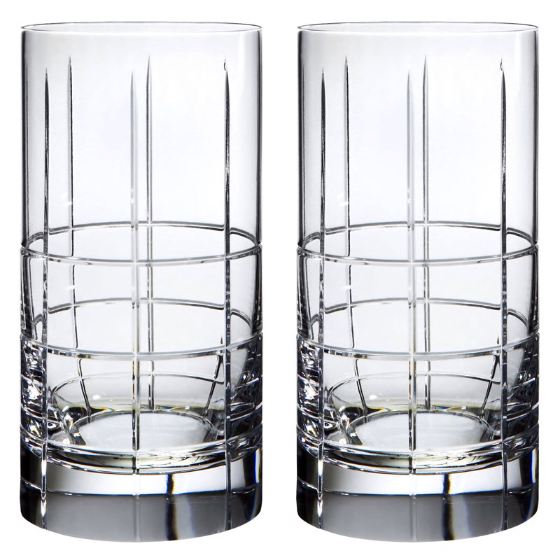 Street 15.1oz. Crystal Highball Glass Set