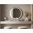  Led Bathroom Mirror With Lighting,round Mirror With Lighting,bathroom Wall Mirror,3 Dimmable Light Colors,bathroom/Vanity Mirror With Touch Switch And Defogging,