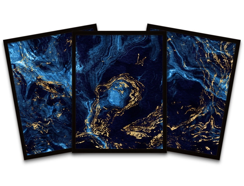 Marble Precious - 3 Piece Print Set
