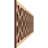 46 1/4"W x 6"H x 3/8"T Resort Fretwork Moulding, Red Oak-95199009-95199013