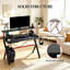 Modern Office Desk,Computer Desk,Gaming Desk with Double Desktop(Only Desk)
