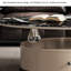 Table basse ovale en marbre clair de luxe-108919068-108919070