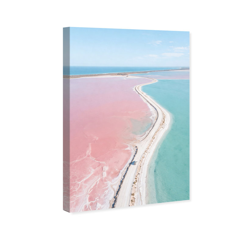 Seascape Paradise Print by Oliver Gal, 10"H x 15"W, Gallery Wrapped