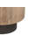 Solid Mango Wood Round End Table-1204403000