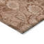 Tapis extérieur lavable floral 3 pi x 5 pi en terre cuite et cuivre