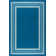 Qulin Blue Non-Slip Area Rug