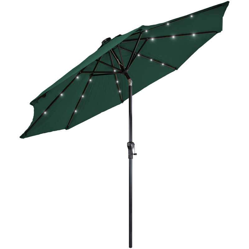 Parasol de marché 9 pi, Vert