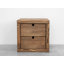 Caelo 40cm W Solid Wood Bedside Table