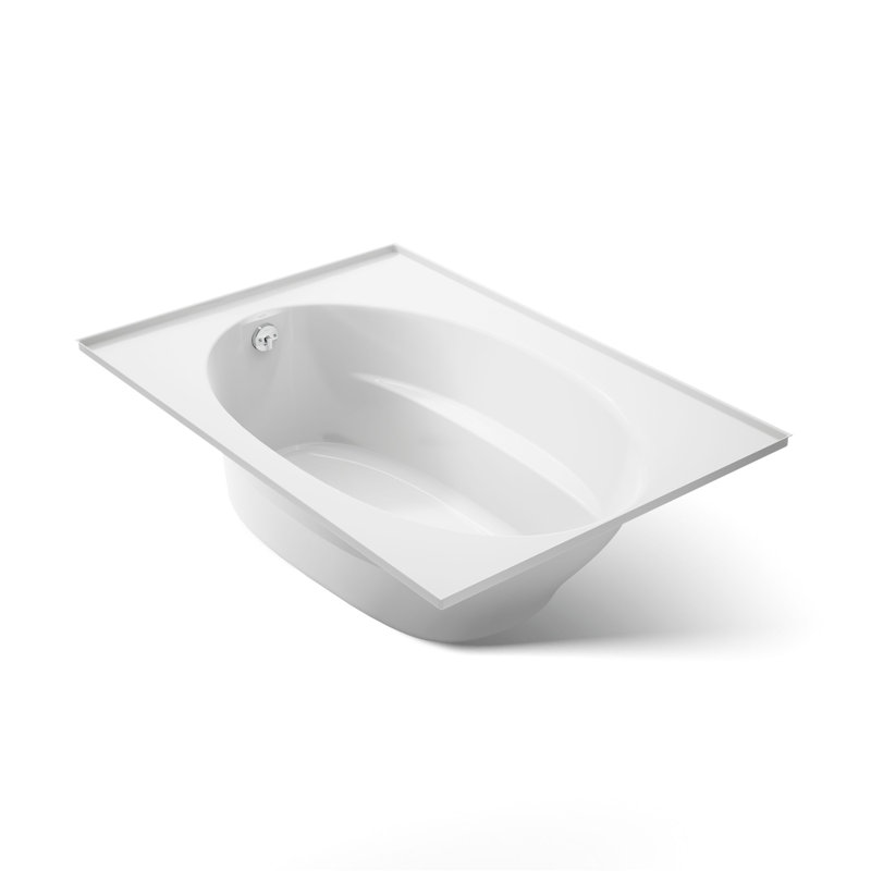 Baignoire de trempage Windward 60 "x 42", Blanc
