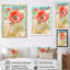 Printemps, floraison du coquelicot rouge - impression-837624936-837624939