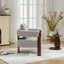 Chaise d'appoint rembourrée à 3 pieds-956799424