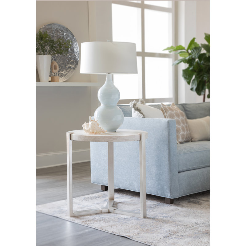 Signature Designs Denizen Round Lamp Table