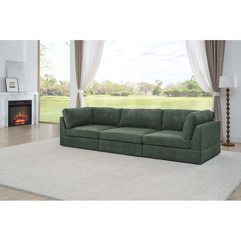 Buzby Sofa, Dark Green