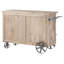 Railway Solid Wood Bar Cart-106589439